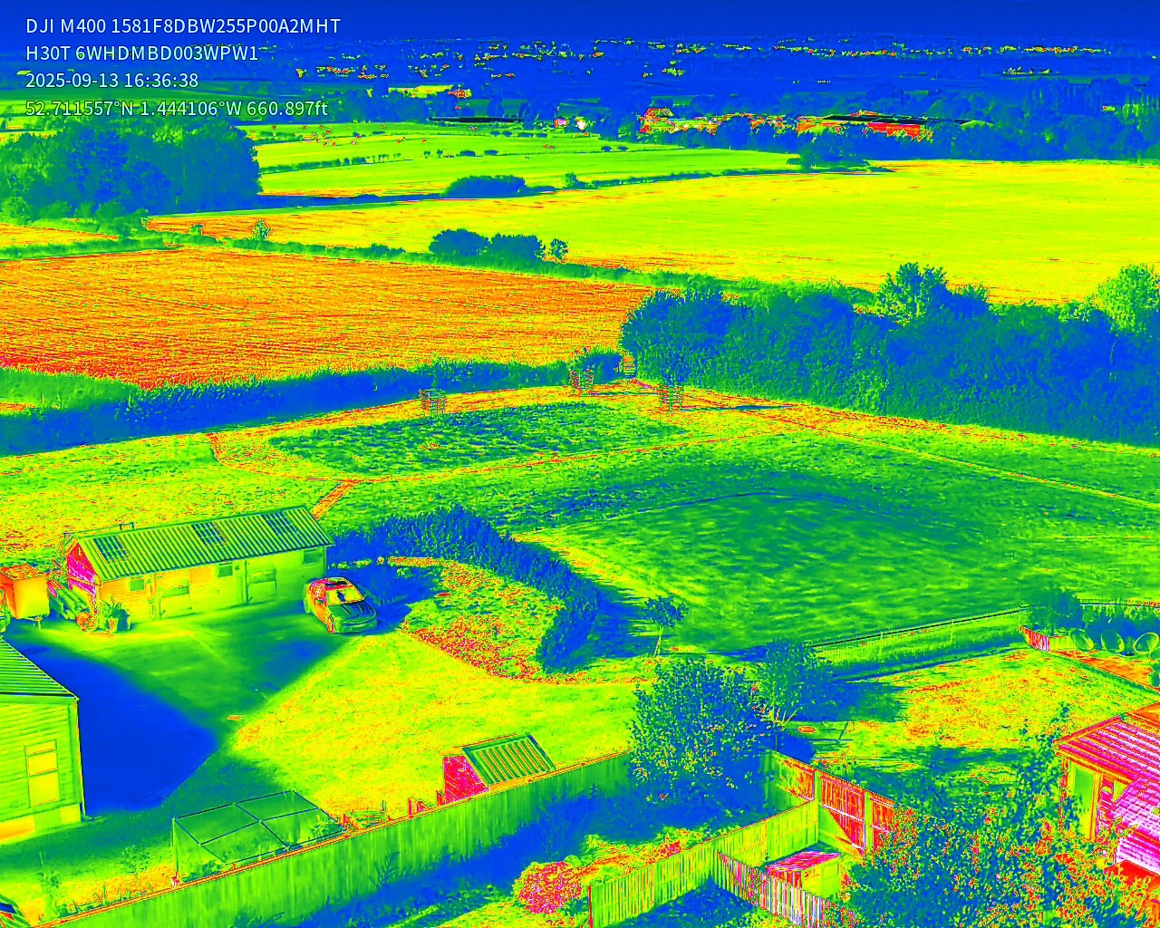 Drone Thermal Image